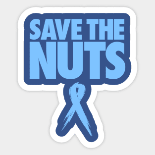 SAVE THE NUTS Sticker